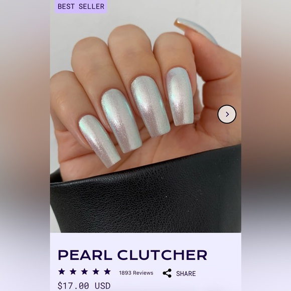 Mooncat Pearl Clutcher and Not Today Satan Nail Polish Set - Picture 9 of 15